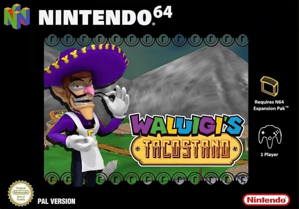 Waluigi taco stand